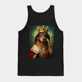 German Dachshund The King Tank Top